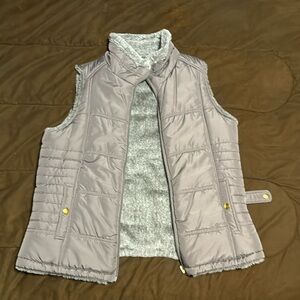 Reversible Gray Vest